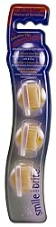 SMILE BRITE Xtra Soft Replacement Heads Double, 3 CT