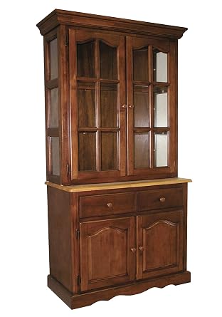 Sunset Trading Oak Selections Buffet and Hutch