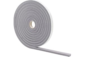 M-D Building Products 2113 Low Density Foam Tape, 1/2 by 3/4-Inch by 17 Feet, Gray
