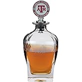 The Memory Company | Licensed NCAA Decanter with Mascot Stopper