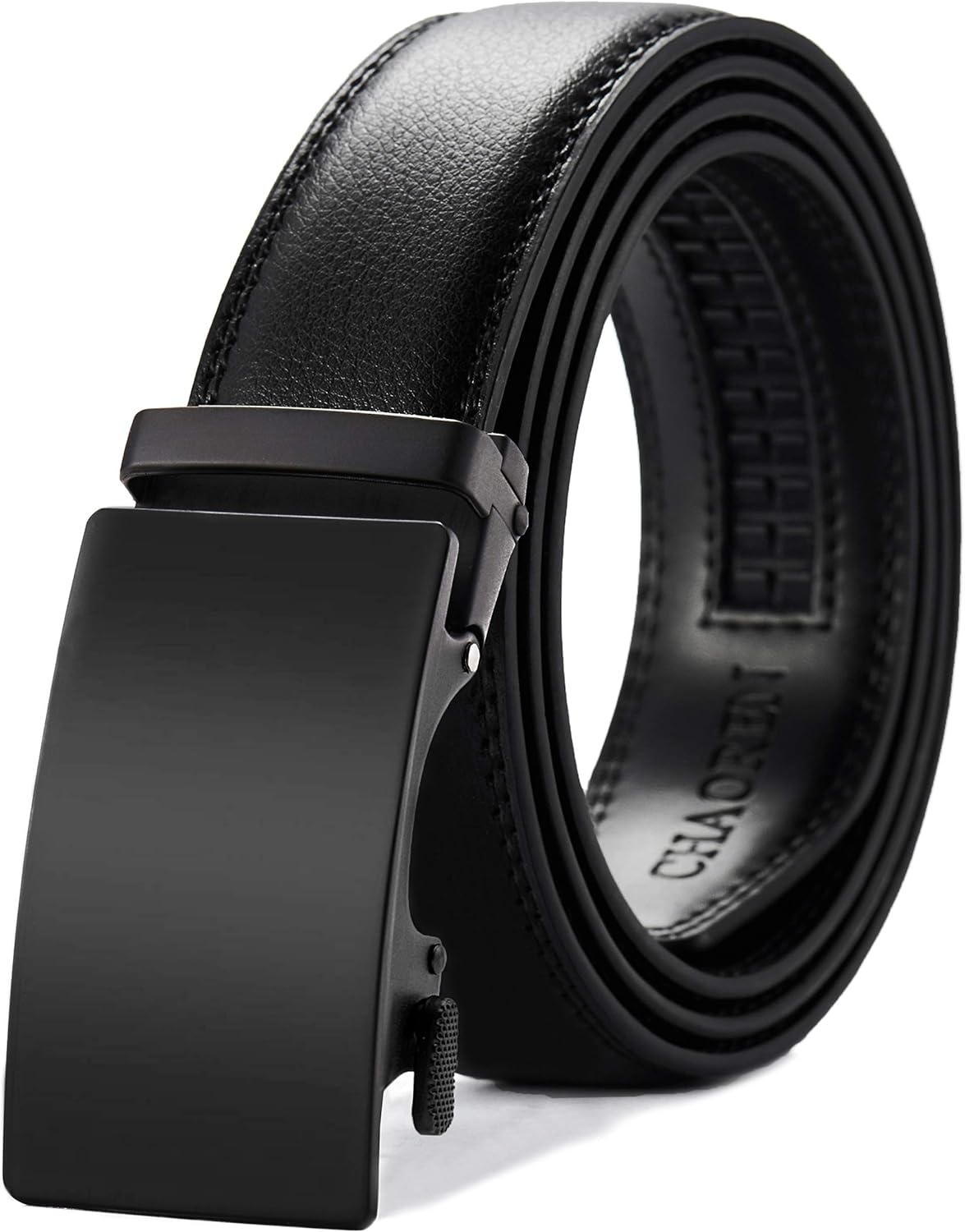 CHAOREN Mens Ratchet Leather Belt