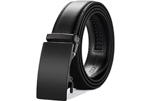 CHAOREN Mens Belt Leather Belts for Men Ratchet Belt, Customizable Fit (35mm)