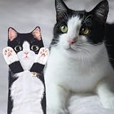 AGRIMONY Cat Funny Hand Towels Cute Cat Decor 25x6 In Soft Absorbent view 3