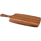 KARRYOUNG Acacia Wood Cutting Board - Wooden Kitchen Chopping Boards for Meat, Cheese, Bread, Vegetables &Fruits- Knife Frien