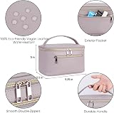 Wandering Nature Travel Makeup Bag with Brush Compartment Purple view 5