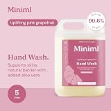 Miniml Hand Soap Wash Liquid 5L Refill Pink Grapefruit Aloe Vera Scent view 2