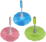 WOVTE PrettyDate 3 Pack Microfiber Dusters Delicate Dust Brush Keyboard Screen view 2