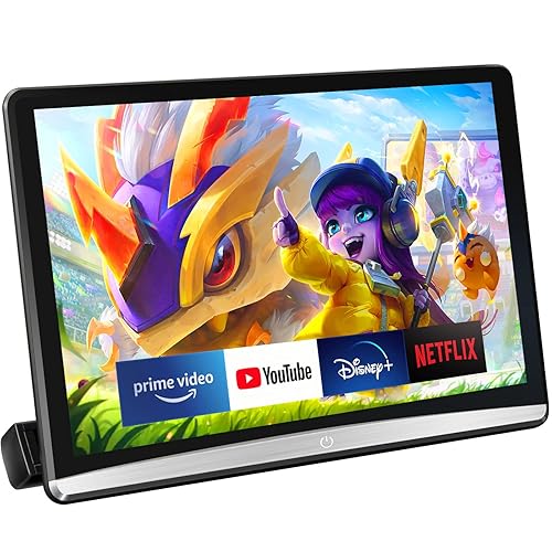 12.4" Android Universal 4K Car TV Headrest Monitor Tablet for Back