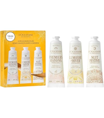 Amazon.com: L'OCCITANE Hand Cream Set, 8 Nourishing & Moisturizing