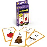 Carson Dellosa 54 Alphabet Flash Cards, abc Letter Recognition Flashcards | Flashcards for Toddlers 3-5 Years, Preschool and Kindergarten Learning Activities and Phonics Games