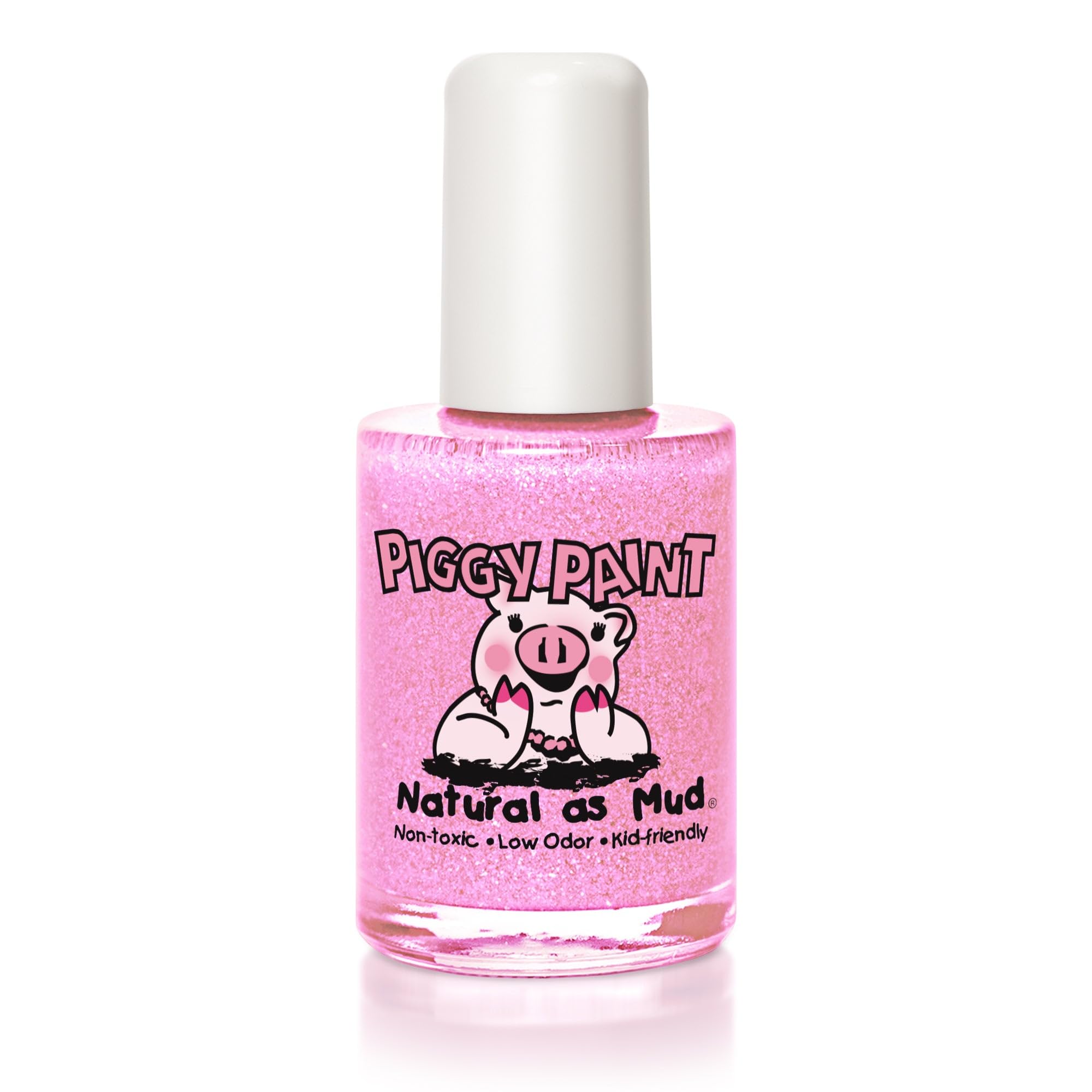 Piggy Paint Children's Non Toxic, Cruelty Free, Chemical Free Nail Polish - Tickled Pink