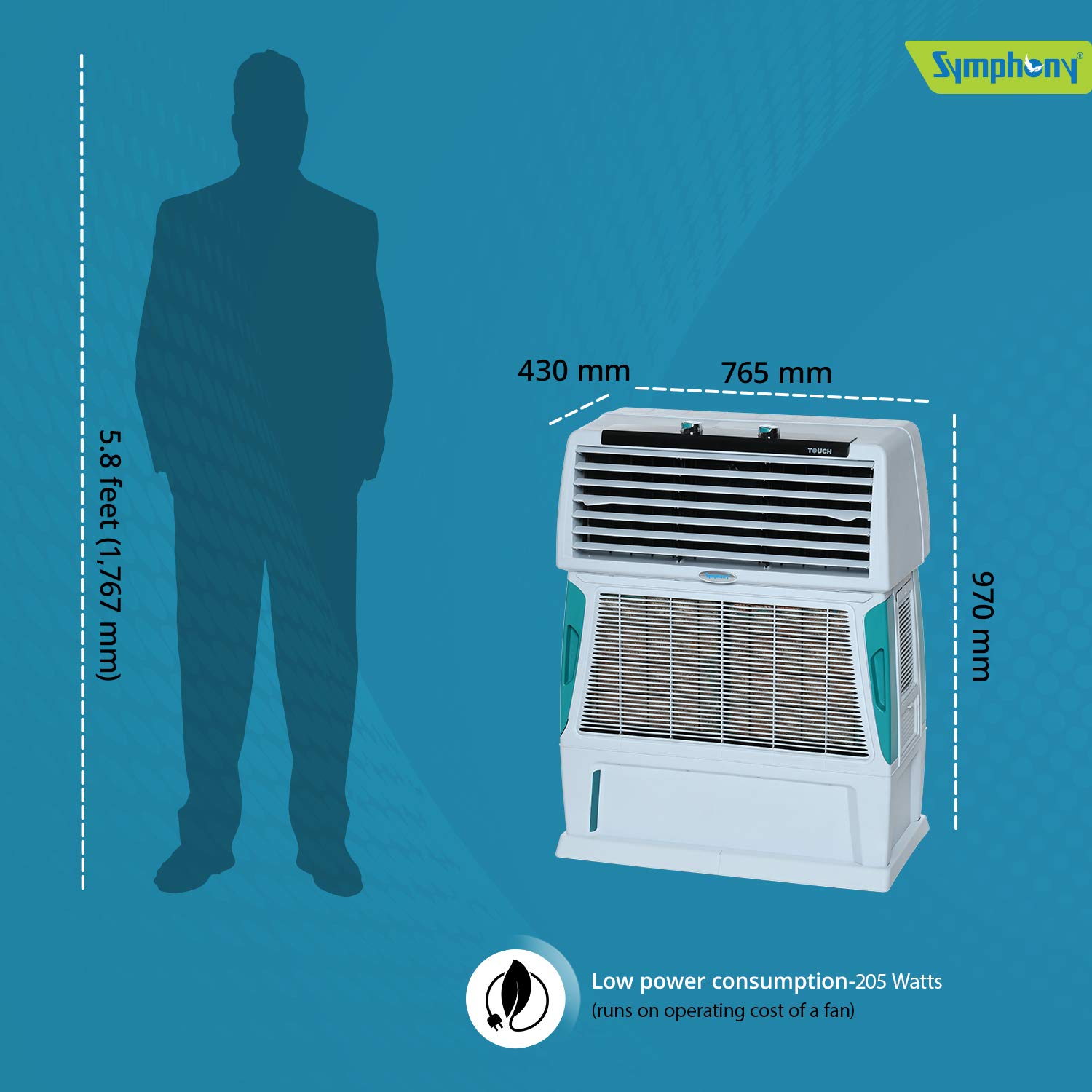 symphony 4 side cooler