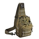 Novemkada Tactical Shoulder Bag,1000D Outdoor Military Sling Daypack Backpack