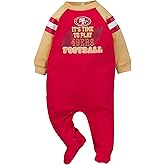 Gerber NFL Unisex Baby Nfl Team Footed Sleep and Play