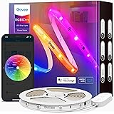 Govee RGBIC LED Strip Lights, 32.8ft Color Changing Smart LED Strips, Works with Alexa and Google, Segmented DIY, Music Sync,