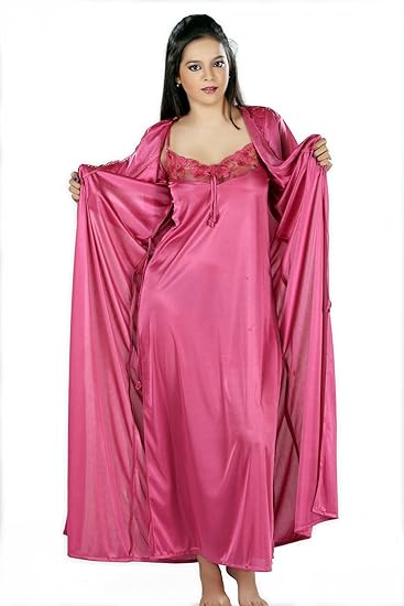 two piece night dress for ladies