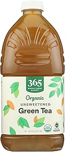 365 by Whole Foods Market, Organic Unsweetened Green Tea, 64 Fl Oz