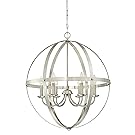 Westinghouse 6328300 Stella Mira Six-Light Indoor Chandelier Finish, Brushed Nickel