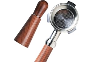 HELLO PAWA! Pawa Bottomless Portafilter 54mm Paired with Wdt Tool - Includes Filter Basket | Compatible with Breville Barista Express and 54mm Breville Machines (54mm Portafilter) (54mm Portafilter + WDT Tool)