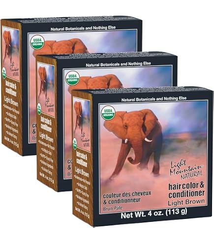 Amazon.com : Light Mountain Henna Hair Color & Conditioner