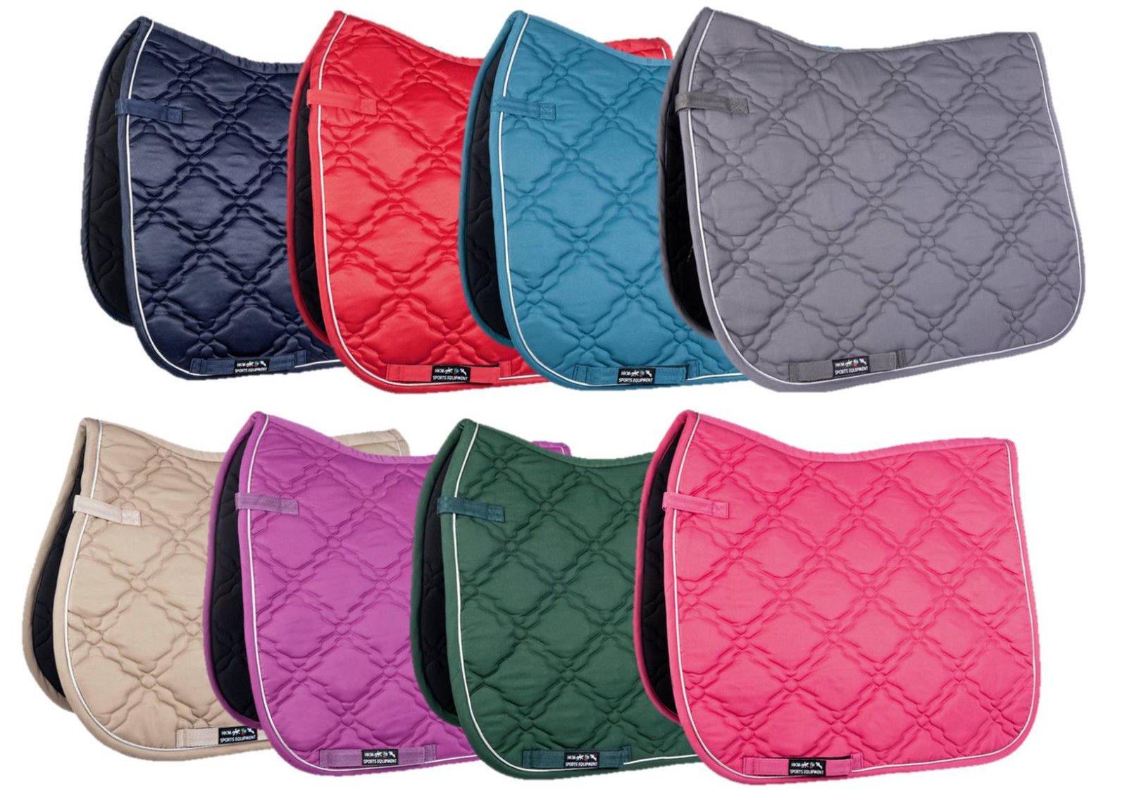 HKM SPORTS EQUIPMENT 4057052151767 Bologna-3000 Saddle Cloth Red Dress