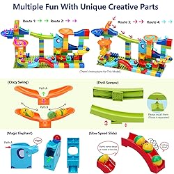 COUOMOXA Marble Run Building Blocks: STEM Ball