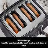 Morphy Richards Cassini 4-Slice Toaster Moonless Night Black 800W 6 Power Levels view 5