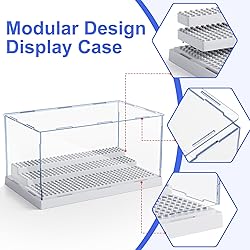 Mlikero Display Case for Minifigures Action Figures