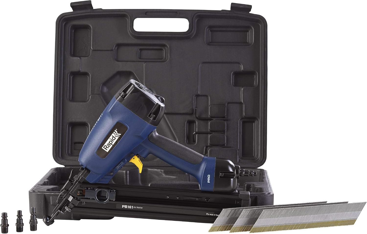 Rapid PRO PB161 Pneumatic Nailer for No. 32 Brads, With Comfort Grip, Quick Reload, Adjustable Depth-of-Drive - Image 4