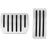 TopLight Model 3 and Model Y Pedals Set Non-Slip Performance Foot Pedal Pads Covers Anti-Slip Accelerator Foot Pedals Car Rep