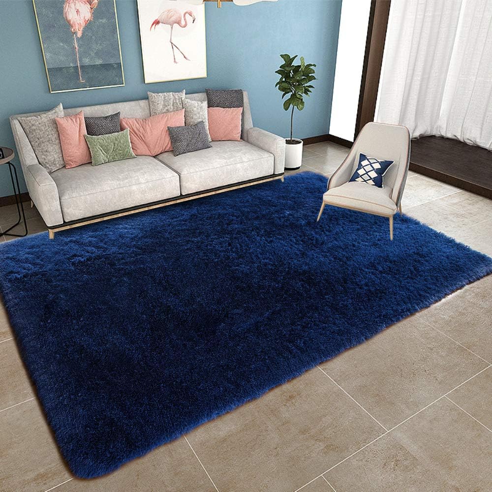baby blue rug nursery