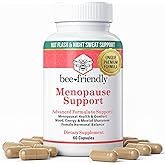 Menopause Supplements for Women, Relief of Hot Flashes, Night Sweats, for Menopausal Health, Comfort, Mood, Energy, Mental Sharpness, Hormonal Balance. DIM, Black Cohosh, Ashwagandha KSM-66 (60 caps)