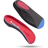 Kelaide 3/4 Orthotic Inserts Plantar Fasciitis Insoles – Neutral Arch Support Insoles for Flat Feet, Metatarsalgia, Morton's Neuroma, Heel Pain Relief Orthotics for Heel Spurs