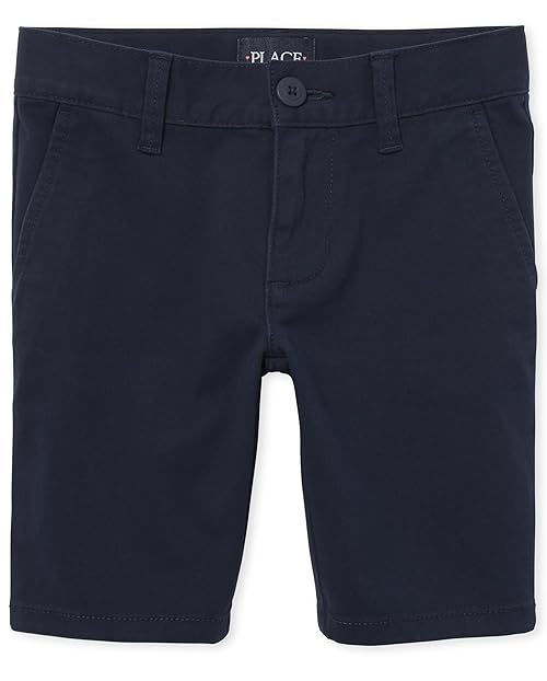 The Children's Place Girl's Chino Shorts, Tidal, 14