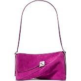 kate spade new york Women's Deco Smooth Leather Twisted Flap Shoulder Bag