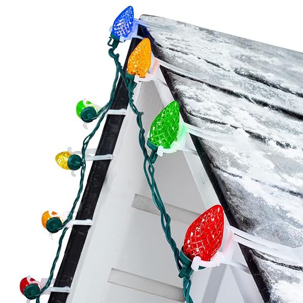 C9 LED CHRISTMAS LIGHTS OUTDOOR, 68 FT 100...