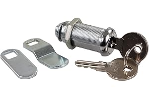 JR Products (00335) 1-3/8" Standard Compartment Door Key Lock