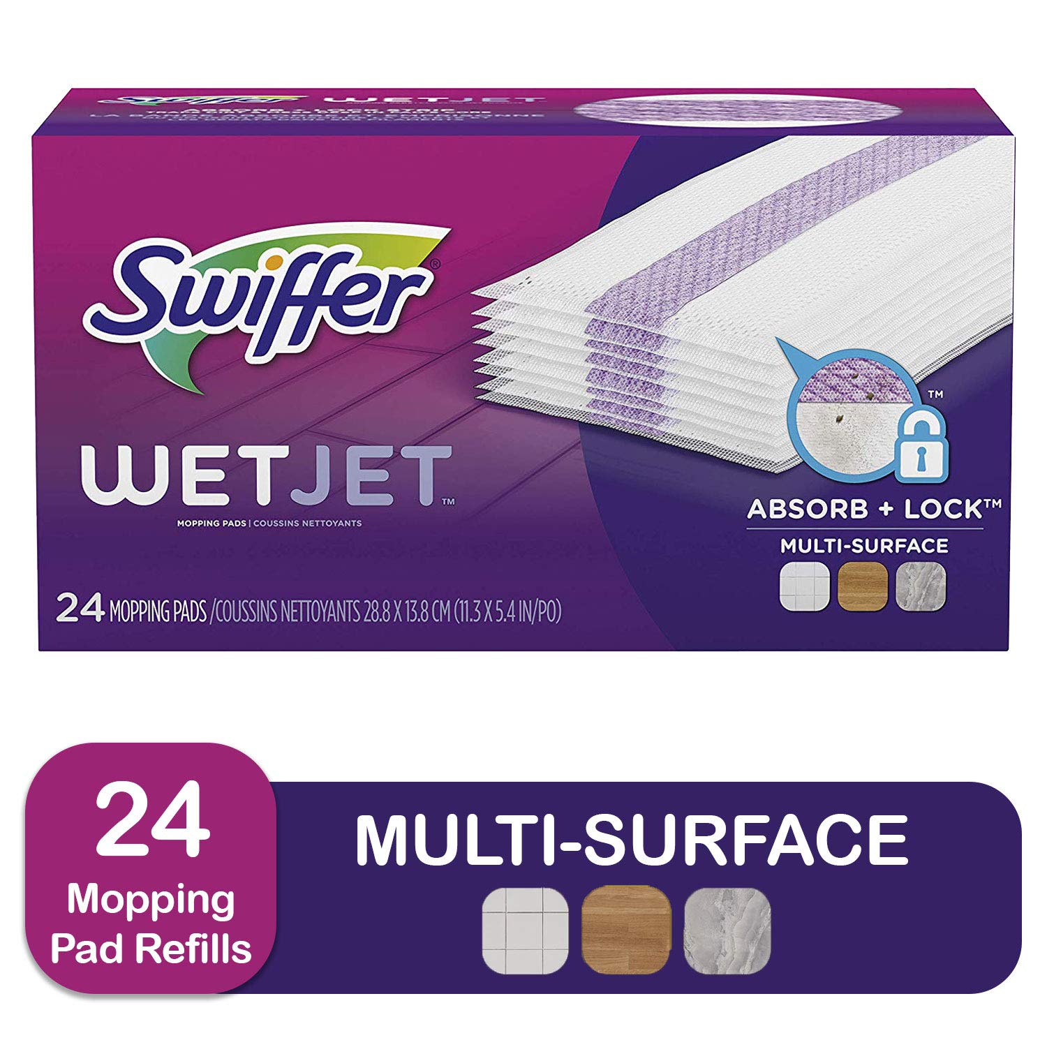 Buy Swiffer Wetjet Hardwood Floor Wet Jet Spray Mop Pad