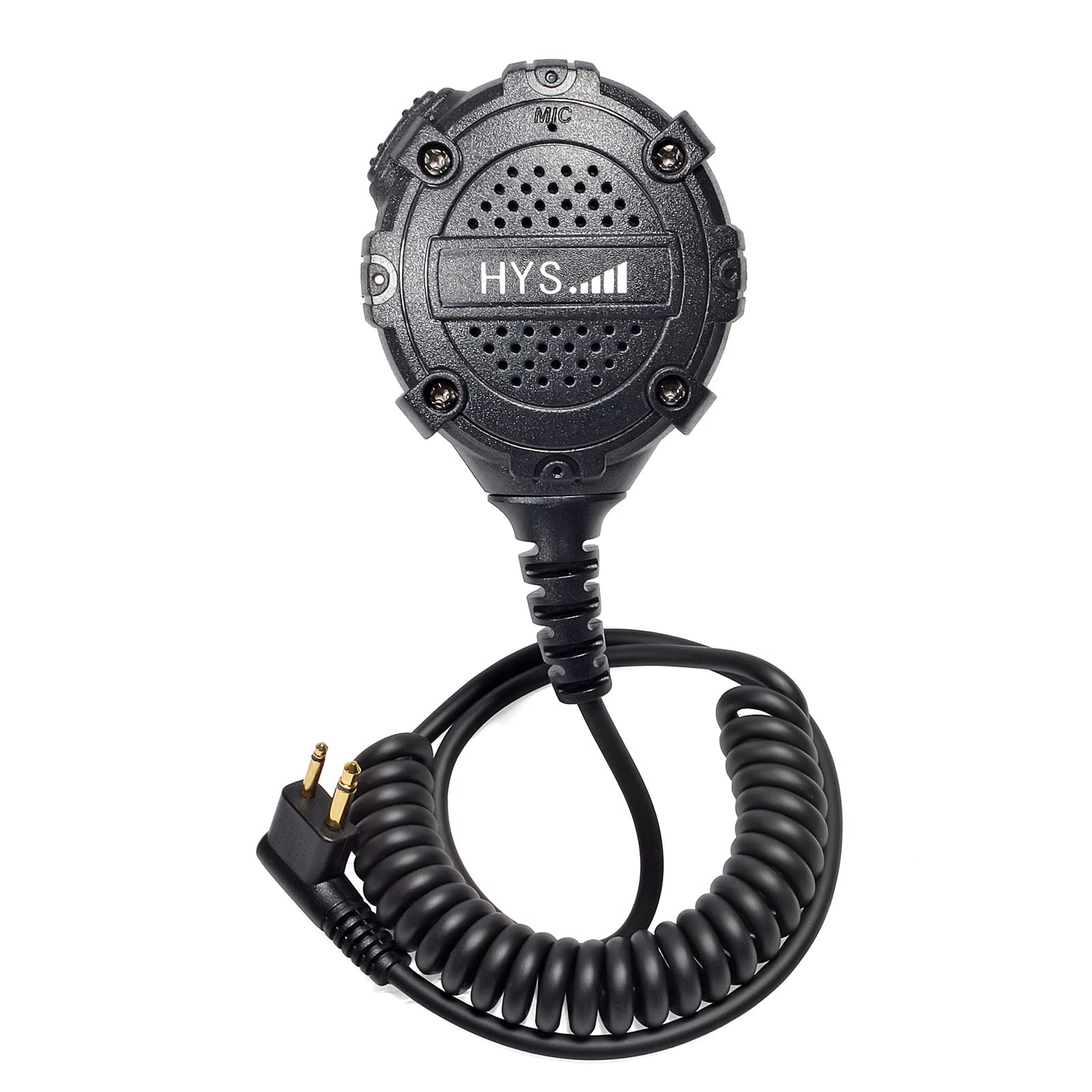 HYS Walkie Talkie Handheld Speaker Mic, Shoulder Speaker Microphone Compatible for Motorola CP040 CP140 GP300 CLS1110 Two Way Radio