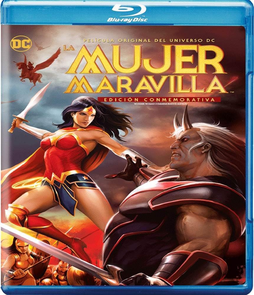 La Mujer Maravilla: Edición Conmemorativa (Wonder Woman: Commemorative Edition) BLU-RAY + DIGITAL COPY (Audio & Subtitles: English, Spanish, French & Portuguese)