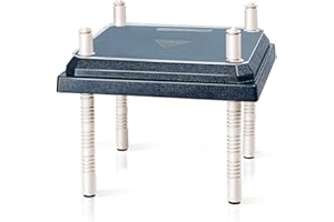 NORJIN Chick Brooder Heating Plate 10" x 10", Adjustable Height Brooder Heater for Chicks, Poultry Coop Heater Chicks Warmer for 15 Chicks, Easy to Clean Brooder Heater 15 Watts Black