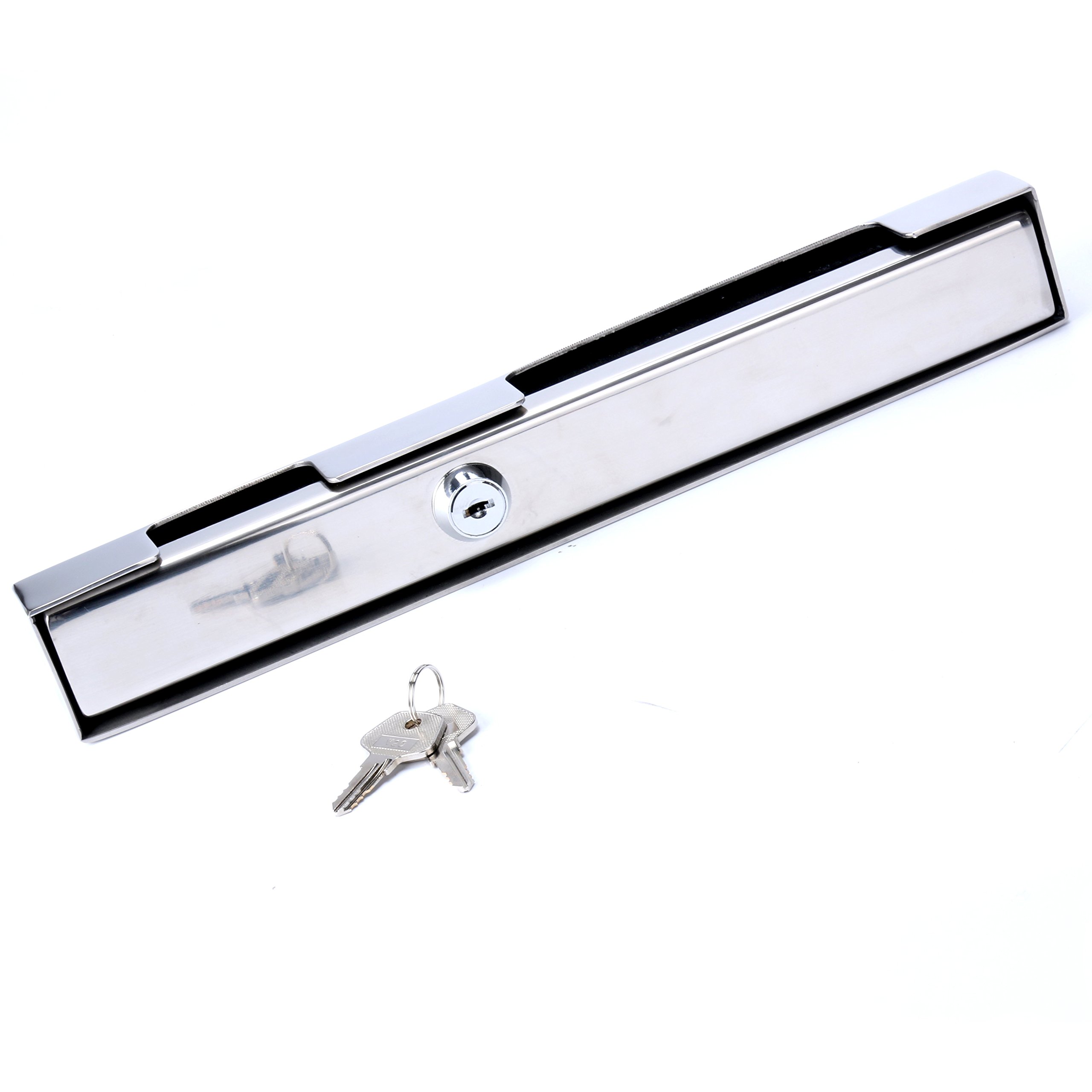 Photo 1 of Amarine Made Stainless Steel Hi-Security Outboard Motor Lock Heavy Duty, Brass Lock
