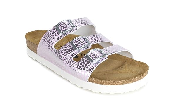 JOE N JOYCE Paris SynSoft Soft-Fußbett Leorose Größe 36 Schmal Sandalen