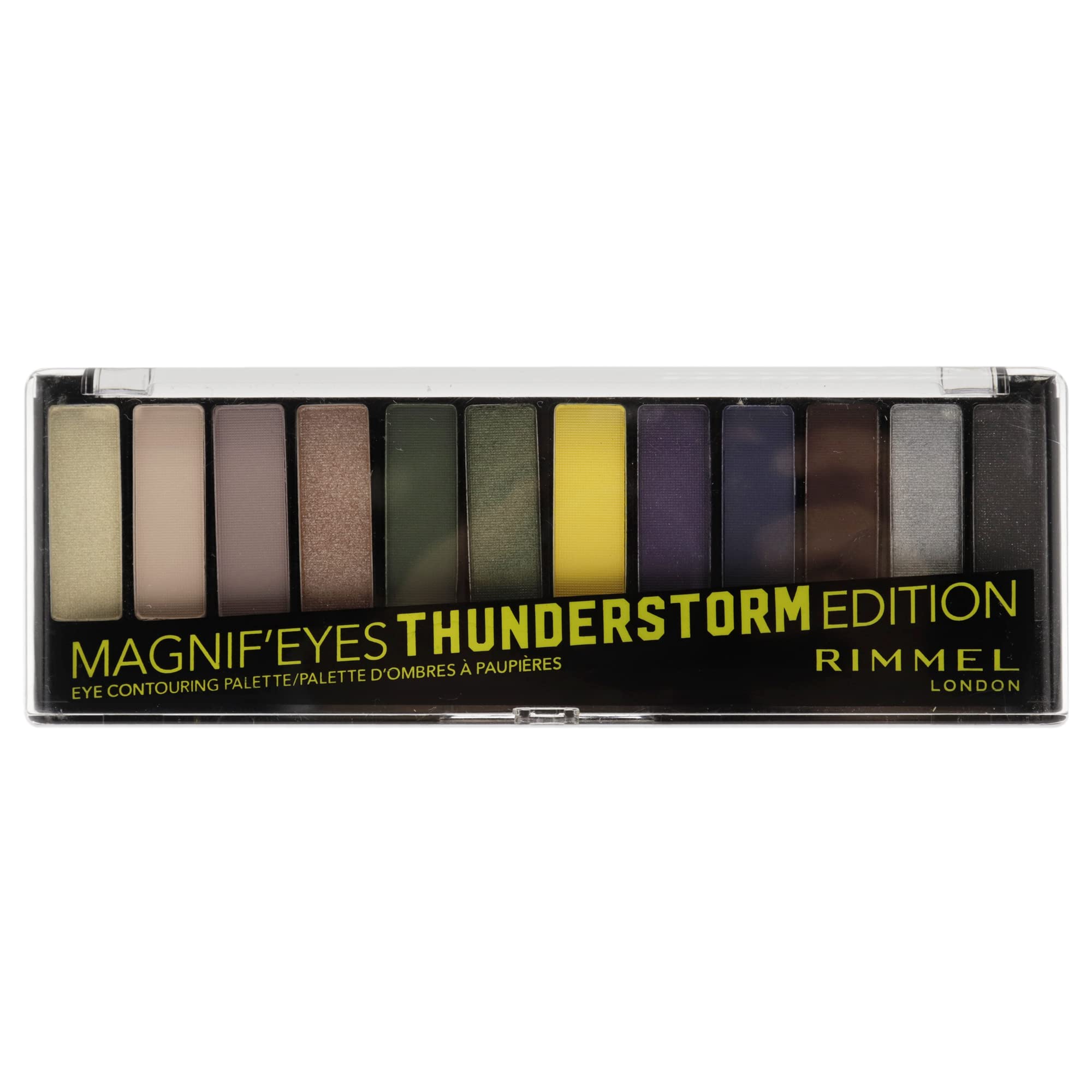 Rimmel London Magnif Eyes Contouring Palette - 010 Thunderstorm Edition For Women 0.5 oz Eye Shadow