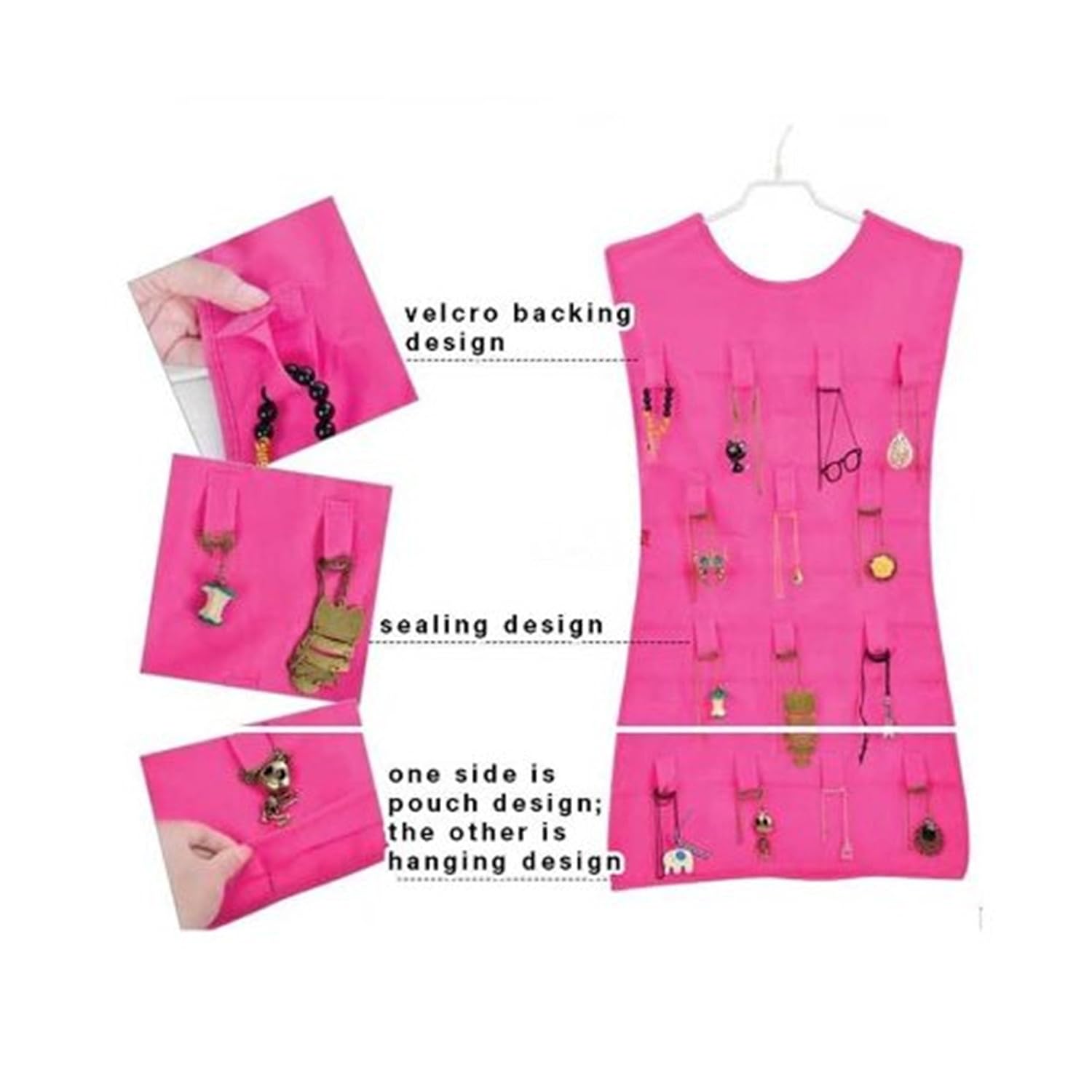 Joyería Accesorios careforyou® Vestido de colgar adornos Closet