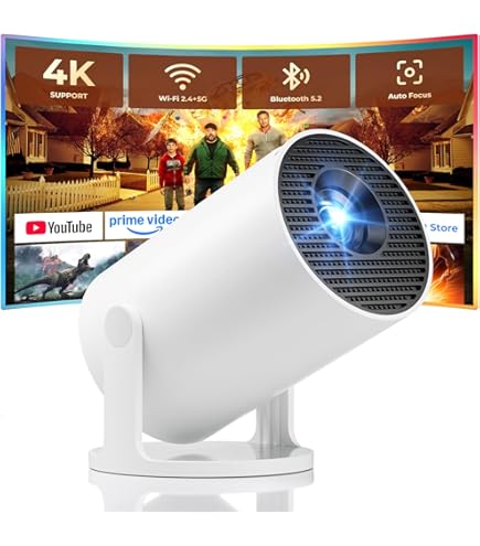 Amazon.com: Smart Projector with built-in Apps, Wifi Bluetooth