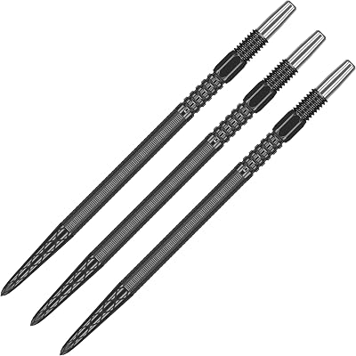Target Darts Swiss Point DX Dart Points 3 Pack 30mm Black