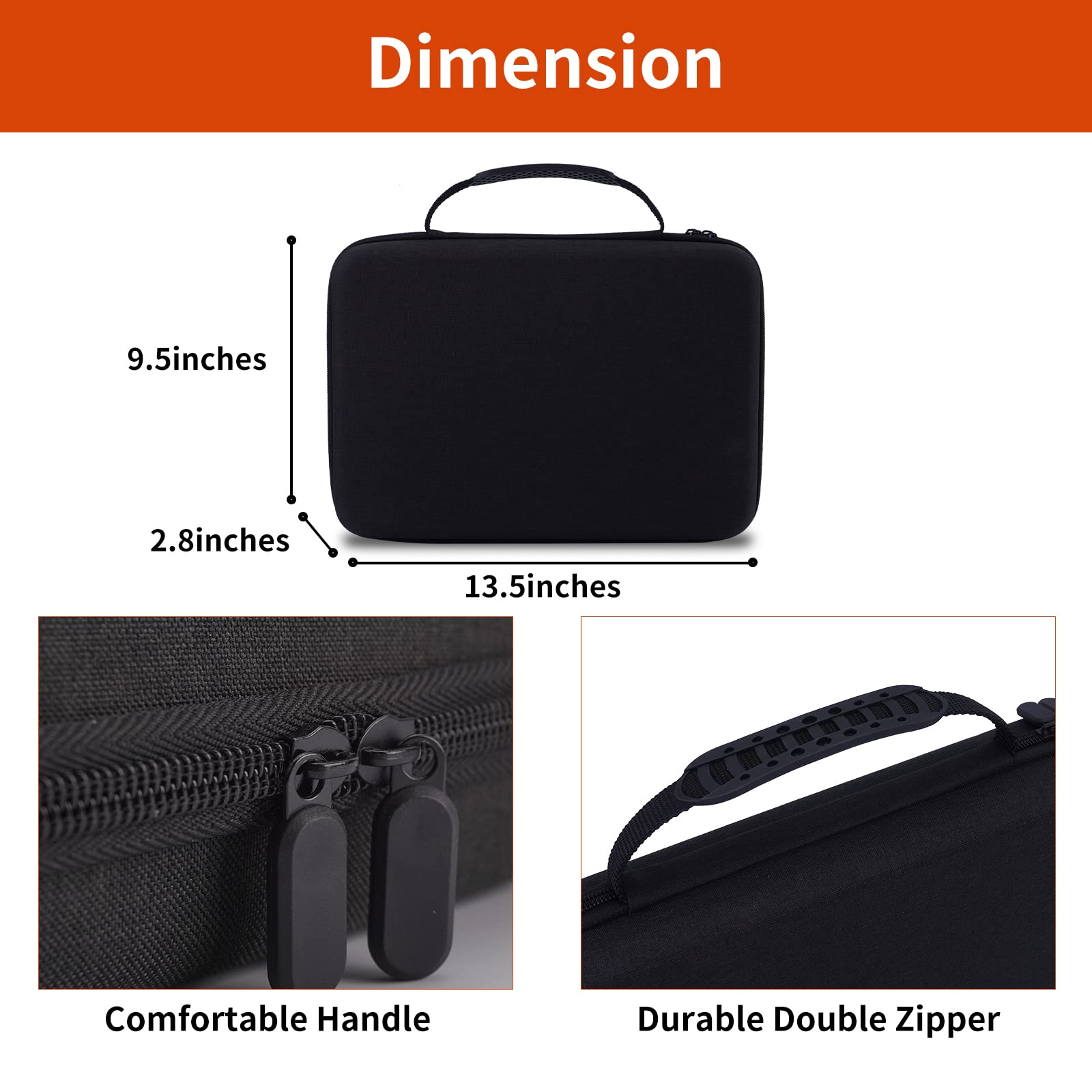 Case for TECH Deck Ultra DLX Fingerboard Mini Skateboards, Portable Fingerboard Travel Carrying Case for Collectible Finger Skateboards and Accessories (CASE ONLY!)