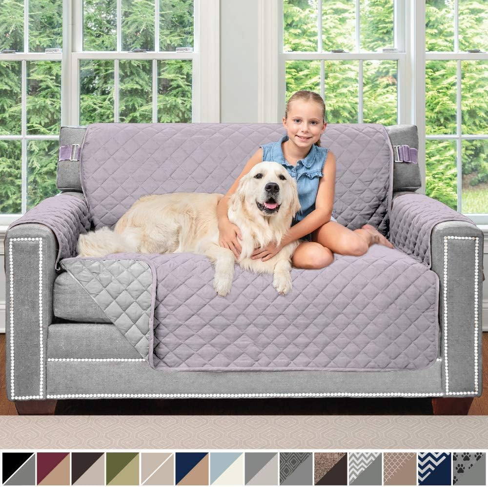 Best sofa cover dark purple