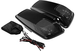 XFMT 5x7'' Saddlebag Lid Speaker w/Grill Compatible with Harley Touring FLT FLHT FLHTCU FLHRC Road King Road Glide Street Gli